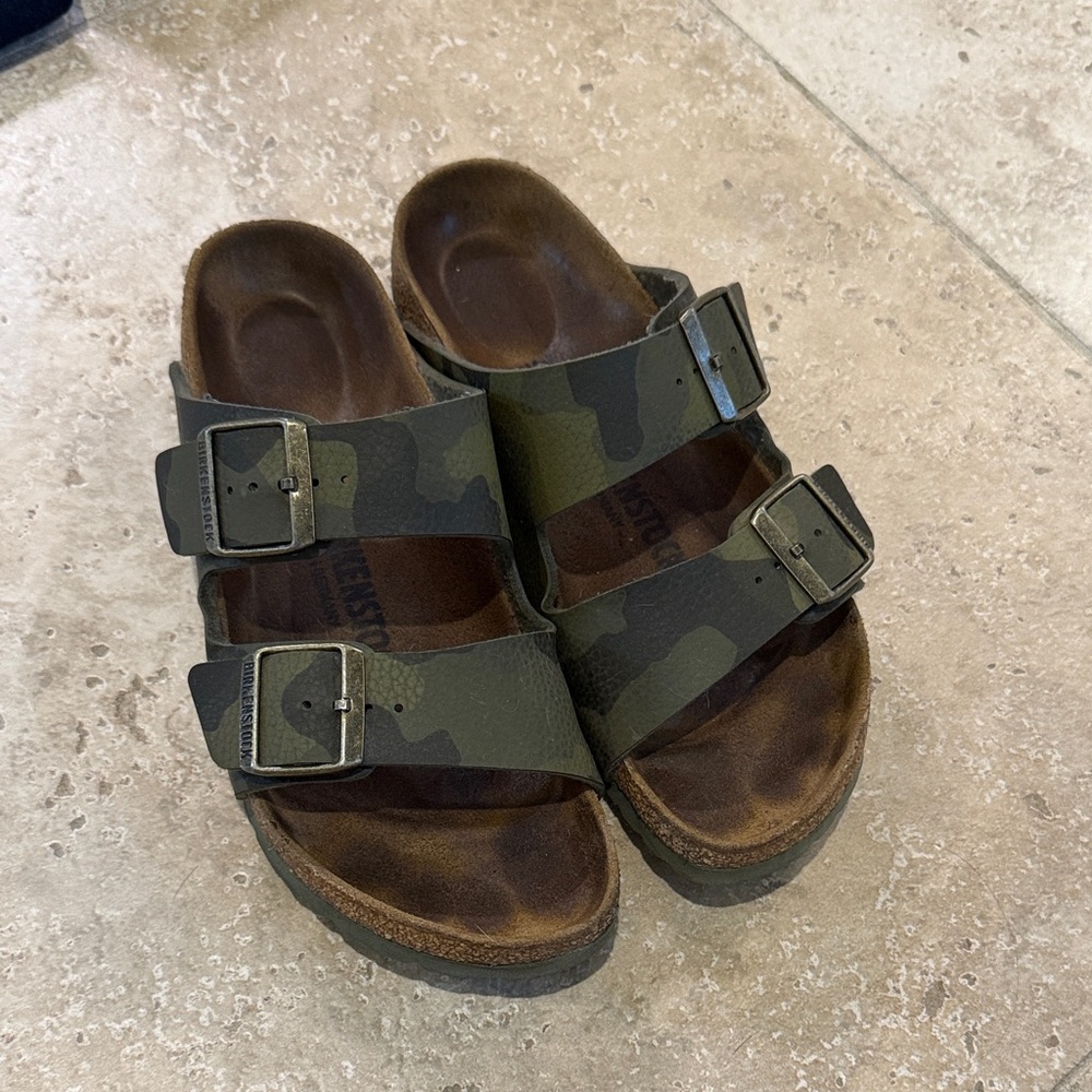 Birkenstock Arizona Green Camo size 38